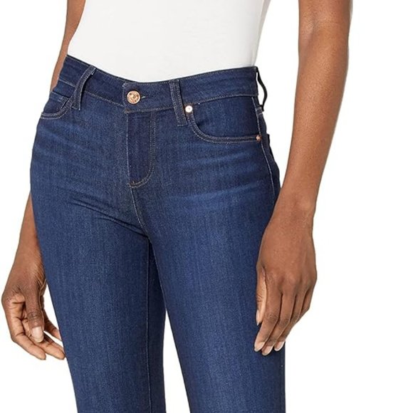 Jean Skinny Femme Paige Verdugo – Taille 25, Vert écume, Ultra Skinny (occasion)